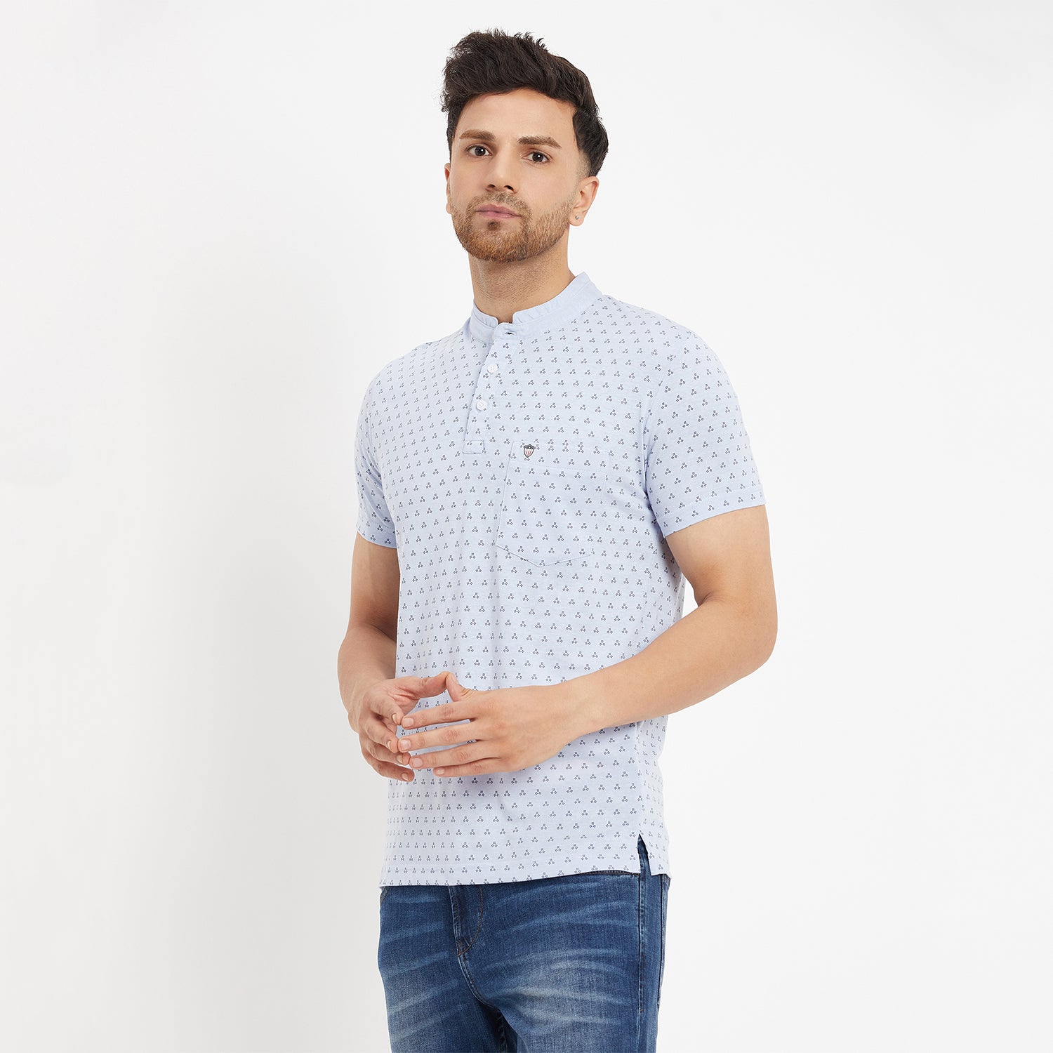 Duke Stardust Men Half Sleeve Cotton T-shirt (ONLF251)