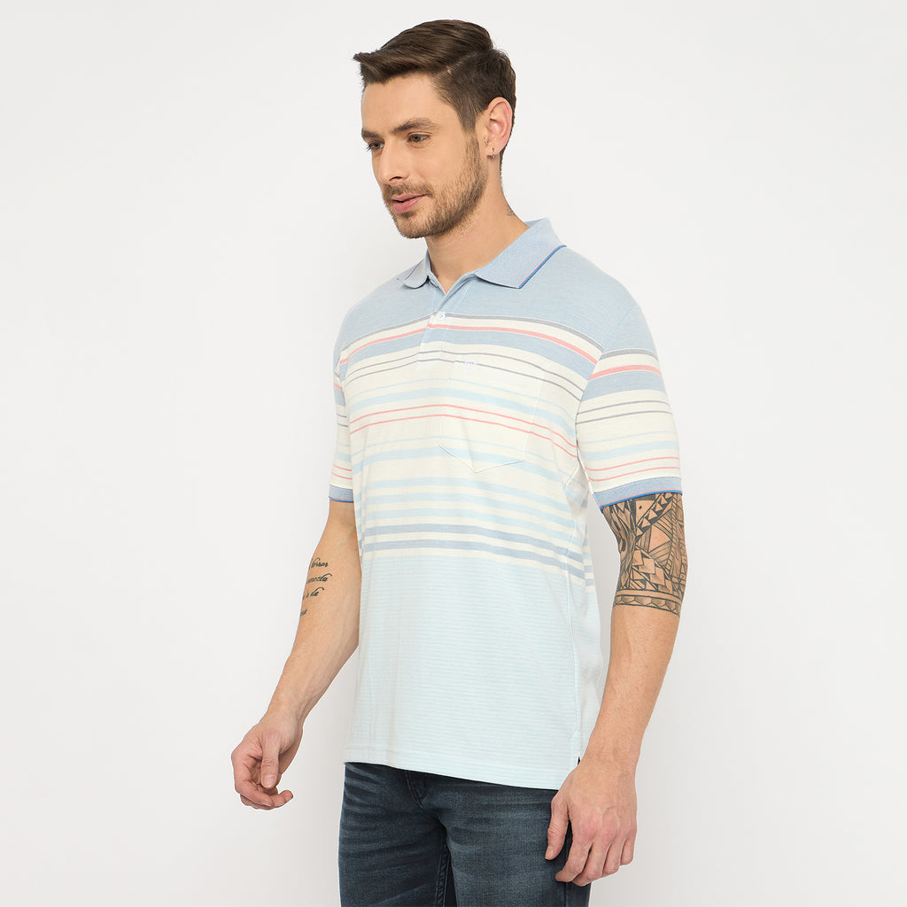 Duke Urban Men Half Sleeve Cotton Tshirt (LF7393)