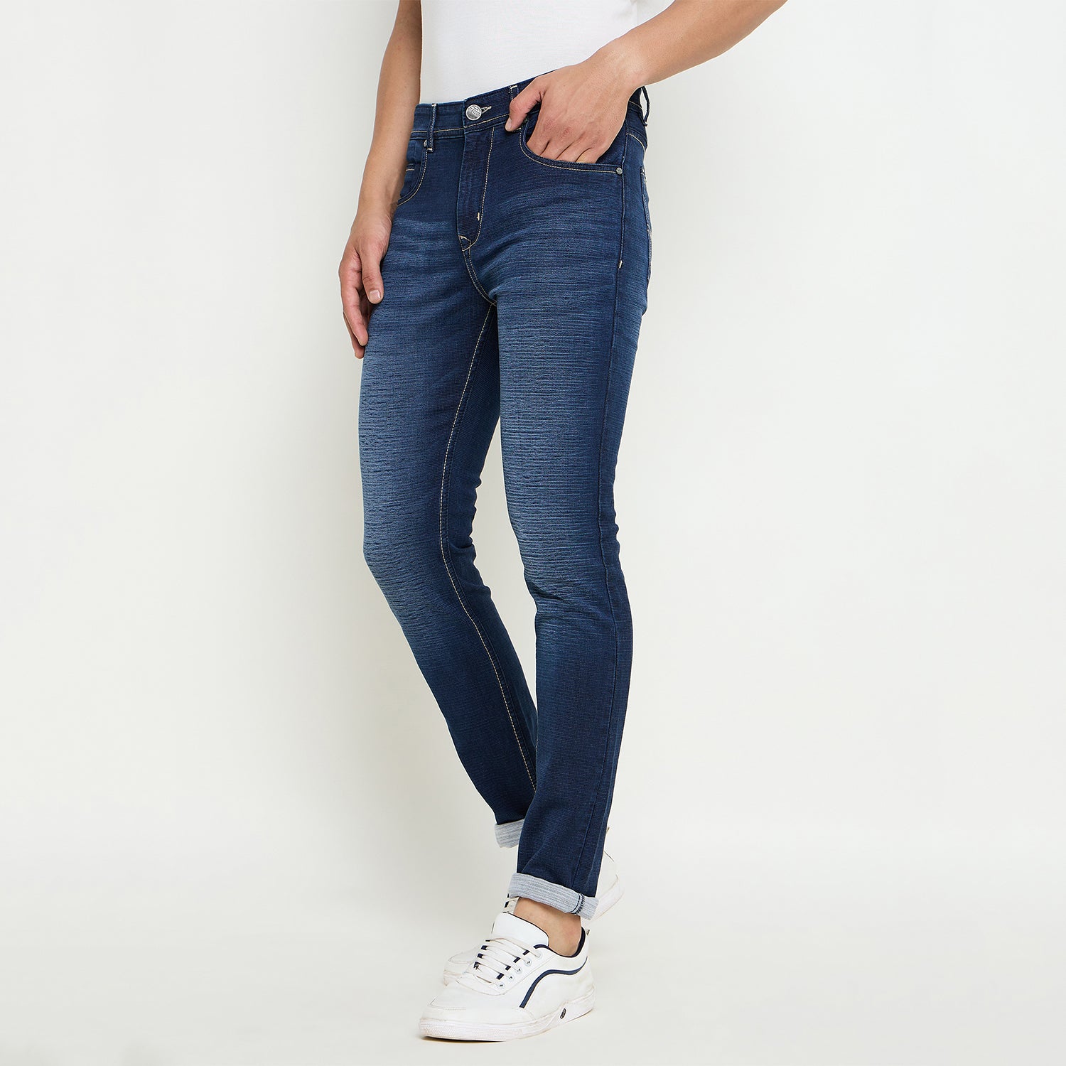 Duke Urban Men Slim Fit Stretchable Jeans (SDD5541)