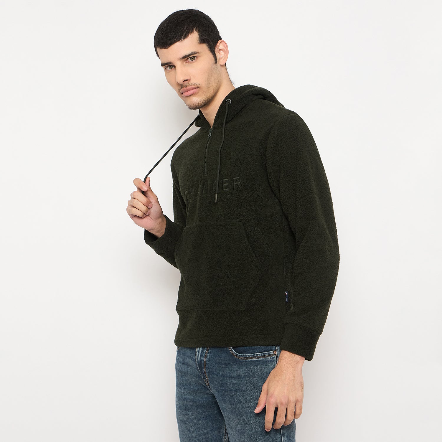 Duke Urban Men Full Sleeve Hooded Sweatshirt (LF6395)