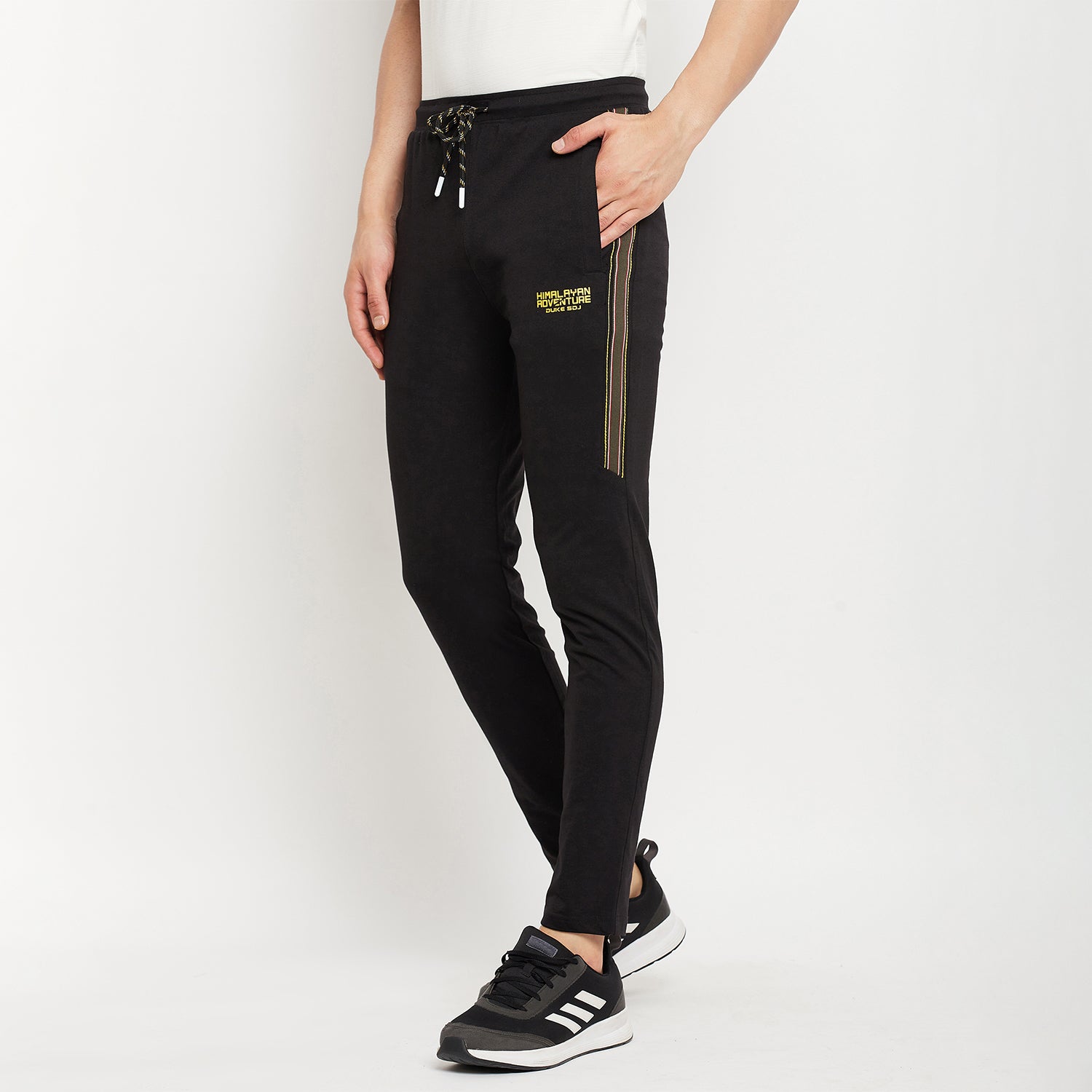 Duke Men Stardust Regular Track Pants (LF5675)