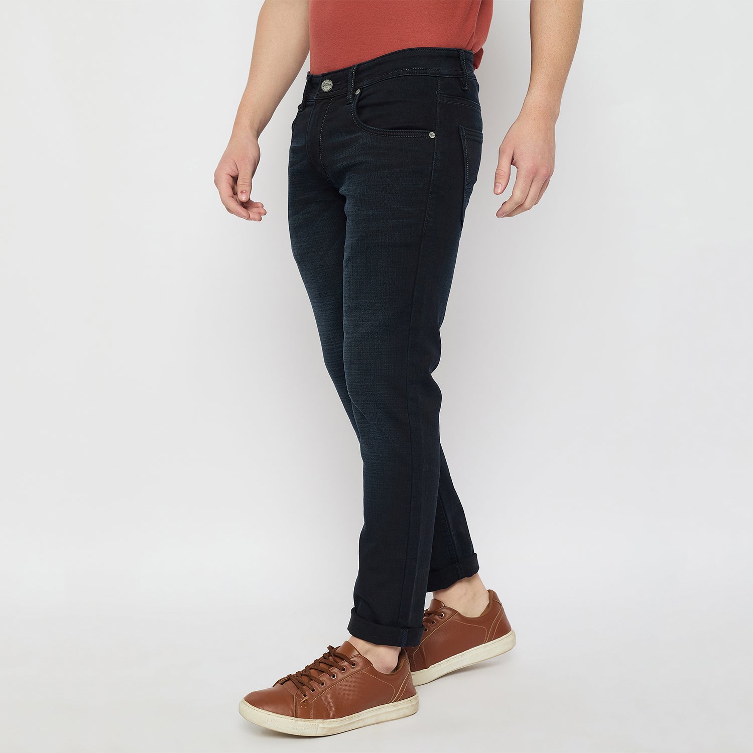 Duke Urban Men Ankle Length Stretchable Jeans (SDD5671A)