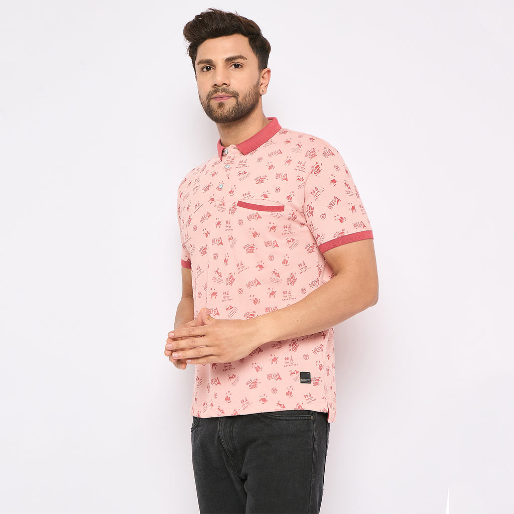 Duke Urban Men Half Sleeve Cotton T-shirt (LF5894)