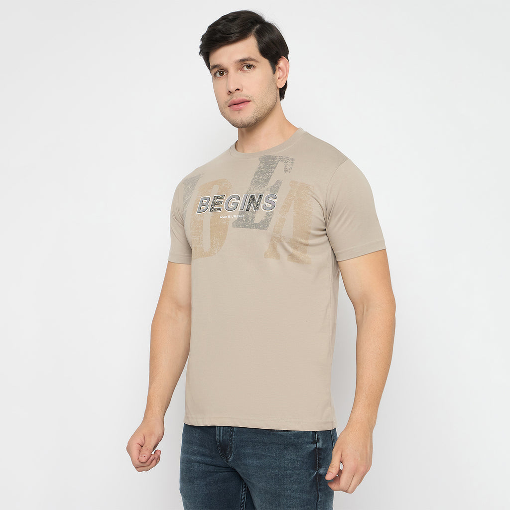 Duke Urban Men Half Sleeve Cotton Tshirt (LF7421)