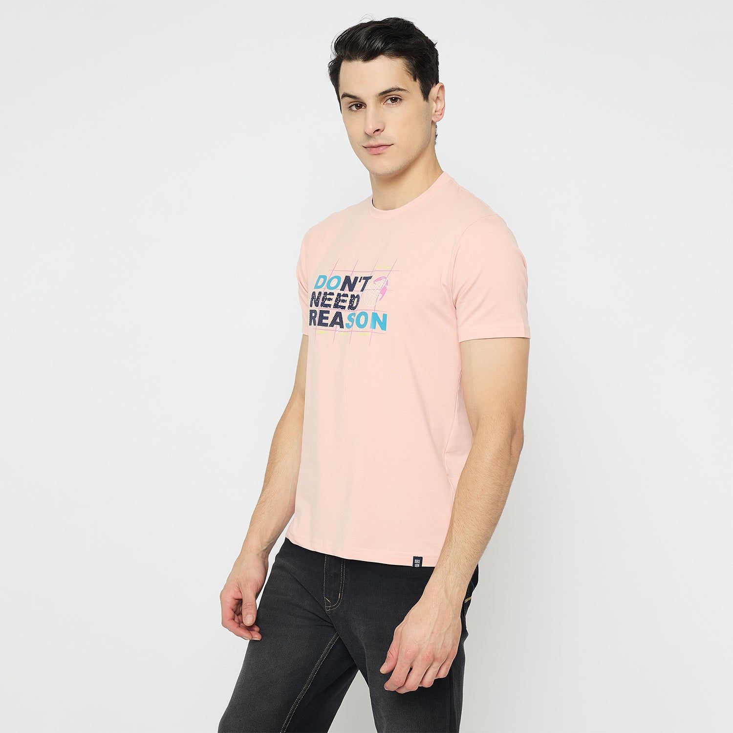 Duke Urban Men Half Sleeve Cotton Tshirt (LF7437)