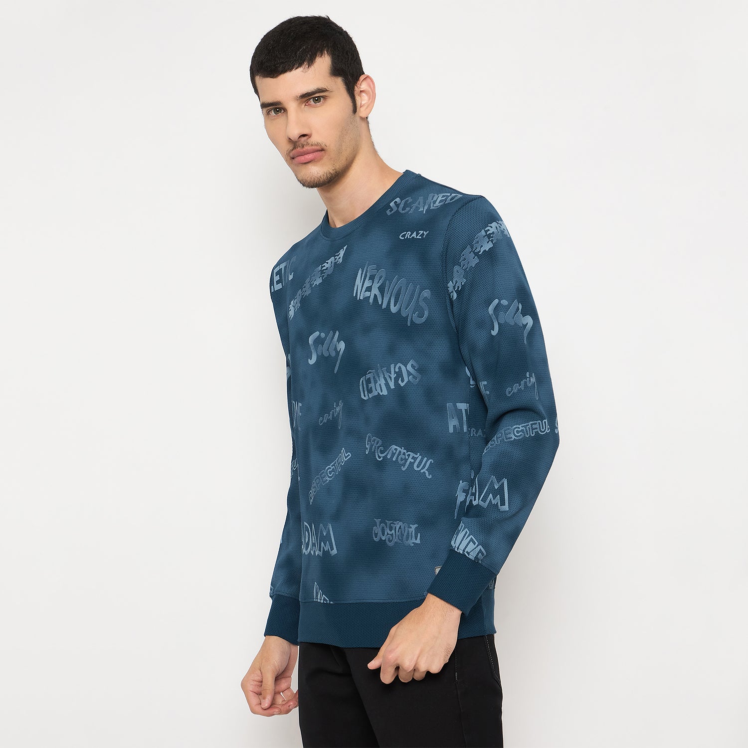 Duke Urban Men Full Sleeve Round Neck Sweatshirt (LF6403S)