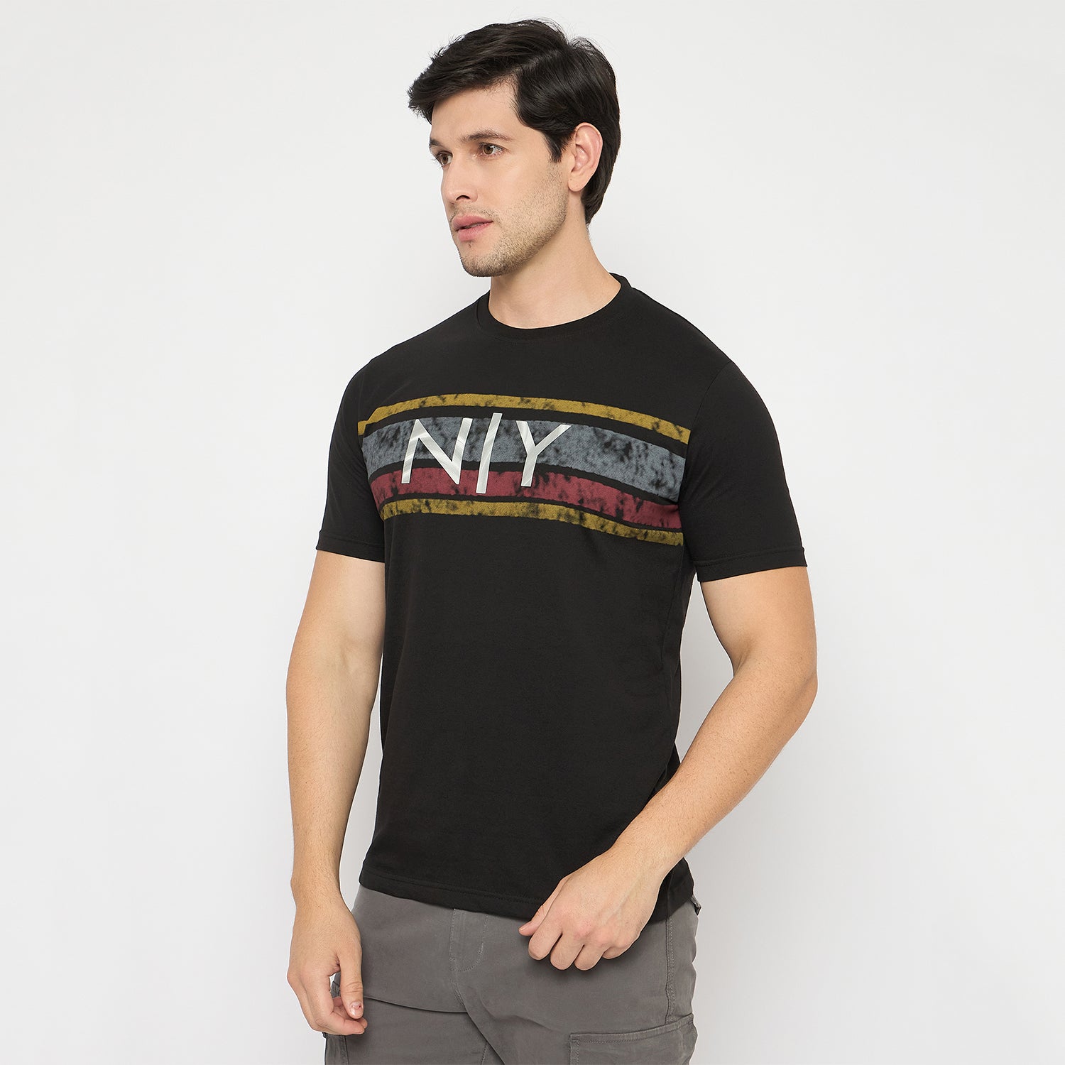 Duke Urban Men Half Sleeve Cotton Tshirt (LF7447)