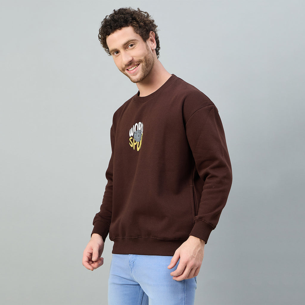 Duke Urban Men Round Neck Oversized Sweatshirt (LF6452)