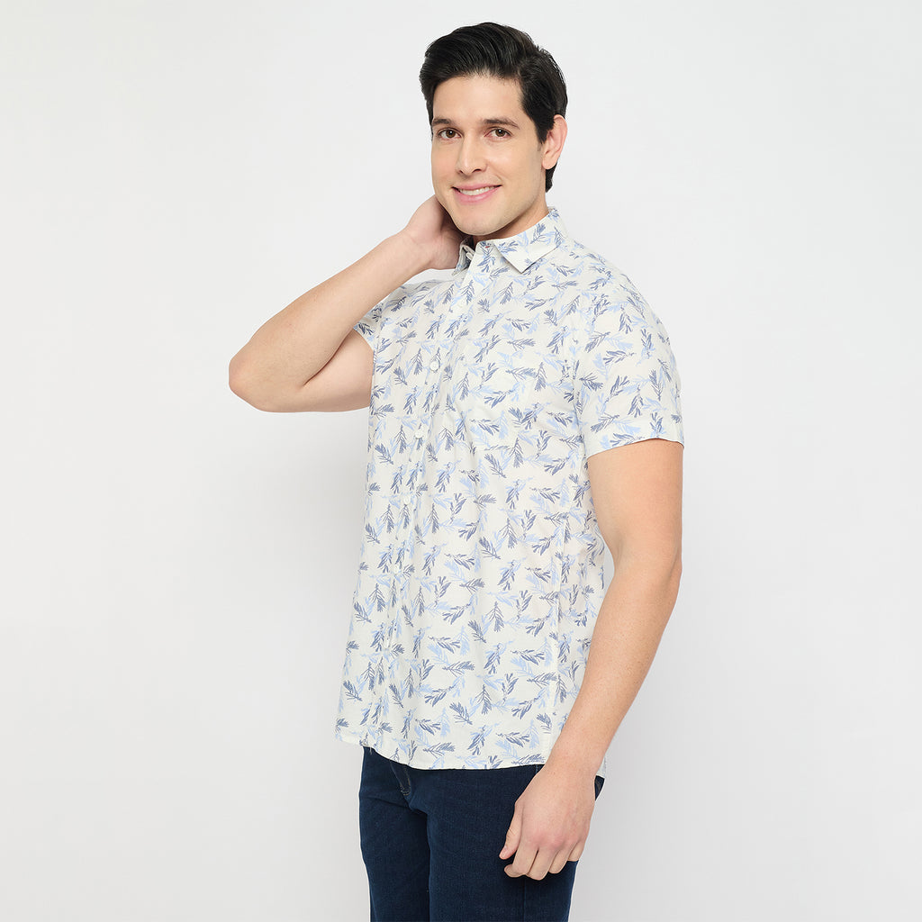 Duke Urban Men Half Sleeve Cotton Shirt (SDO4PRAH)