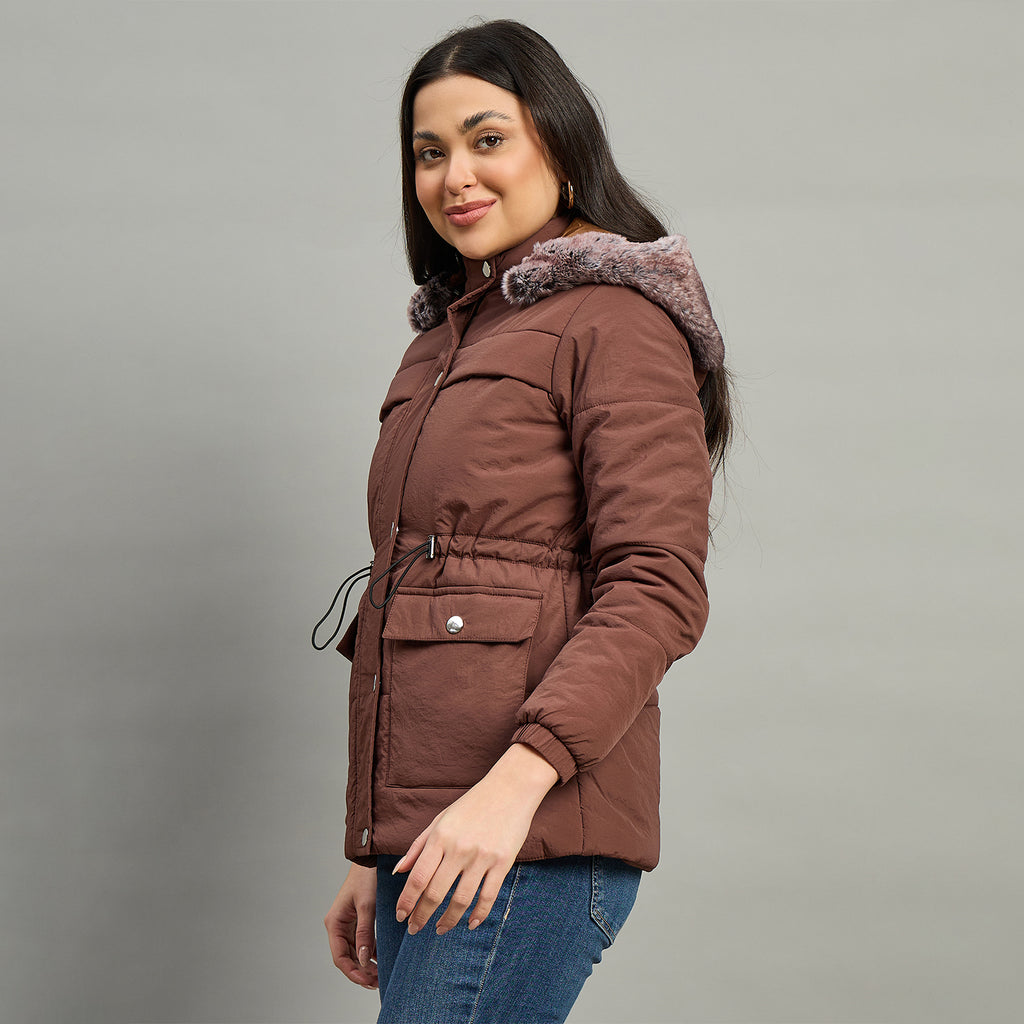 Duke Urban Women Short Style Full Sleeve Hooded Jacket (SDZ4111)