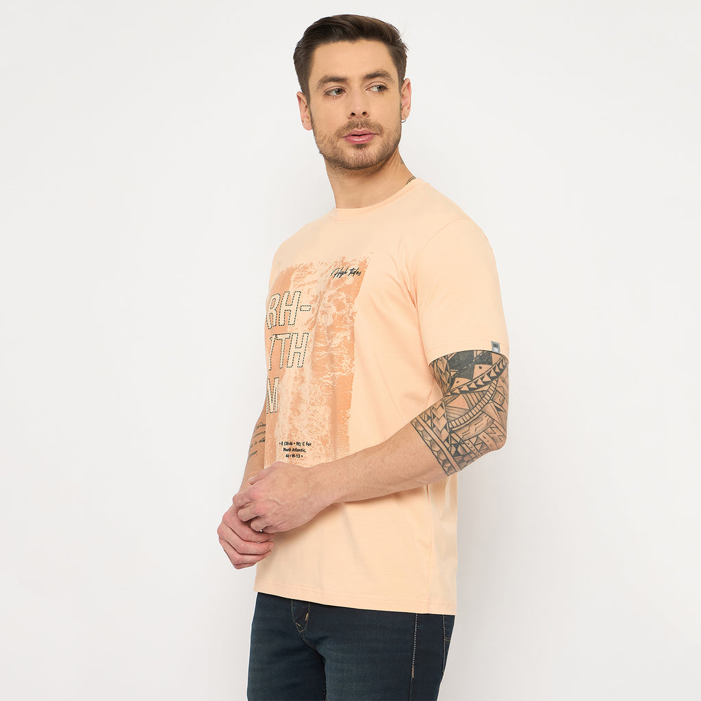 Duke Urban Men Half Sleeve Cotton Tshirt (LF7434)