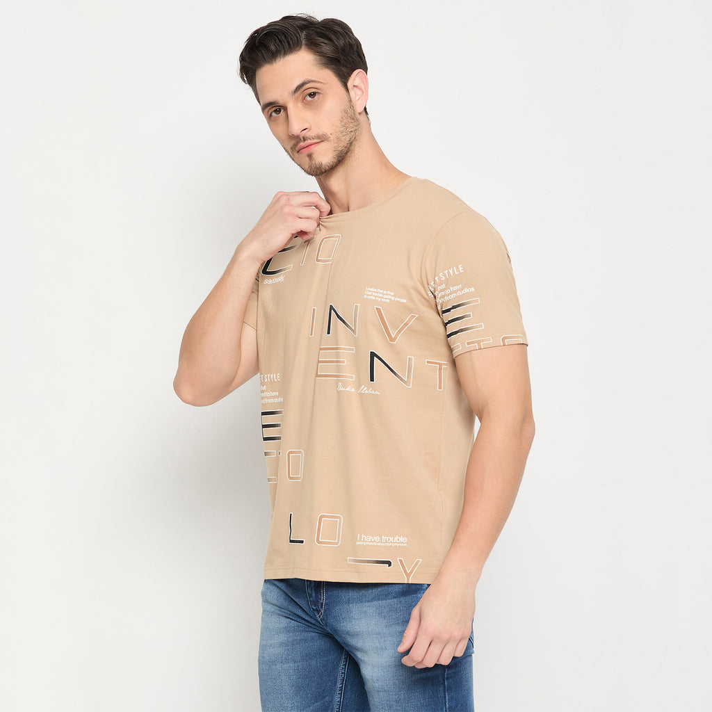 Duke Urban Men Half Sleeve Cotton T-shirt (LF7248)