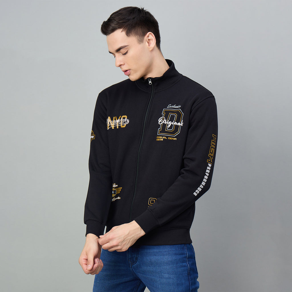 Duke Urban Men Full Zip Regular Sweathirt (LF6378)