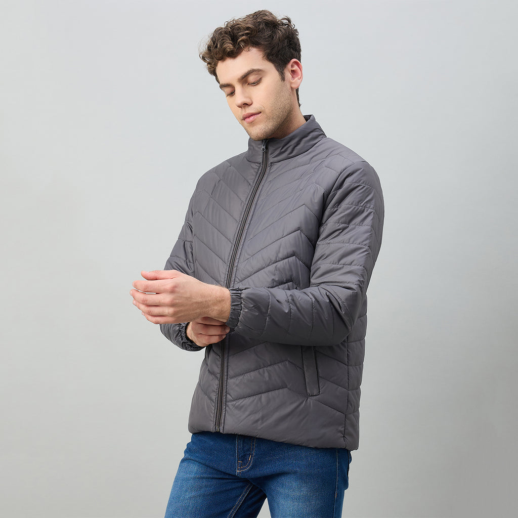 Duke Urban Men Full Sleeve Regular Puffer Jacket (OSDZ9494)
