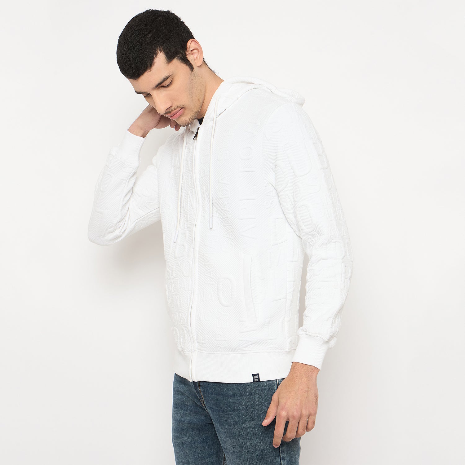 Duke Urban Men Full Sleeve Hooded Sweatshirt (LF6362)