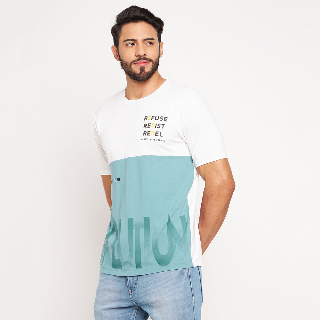 Duke Stardust Men Round Neck Half Sleeve Cotton T-shirt (LF5750)