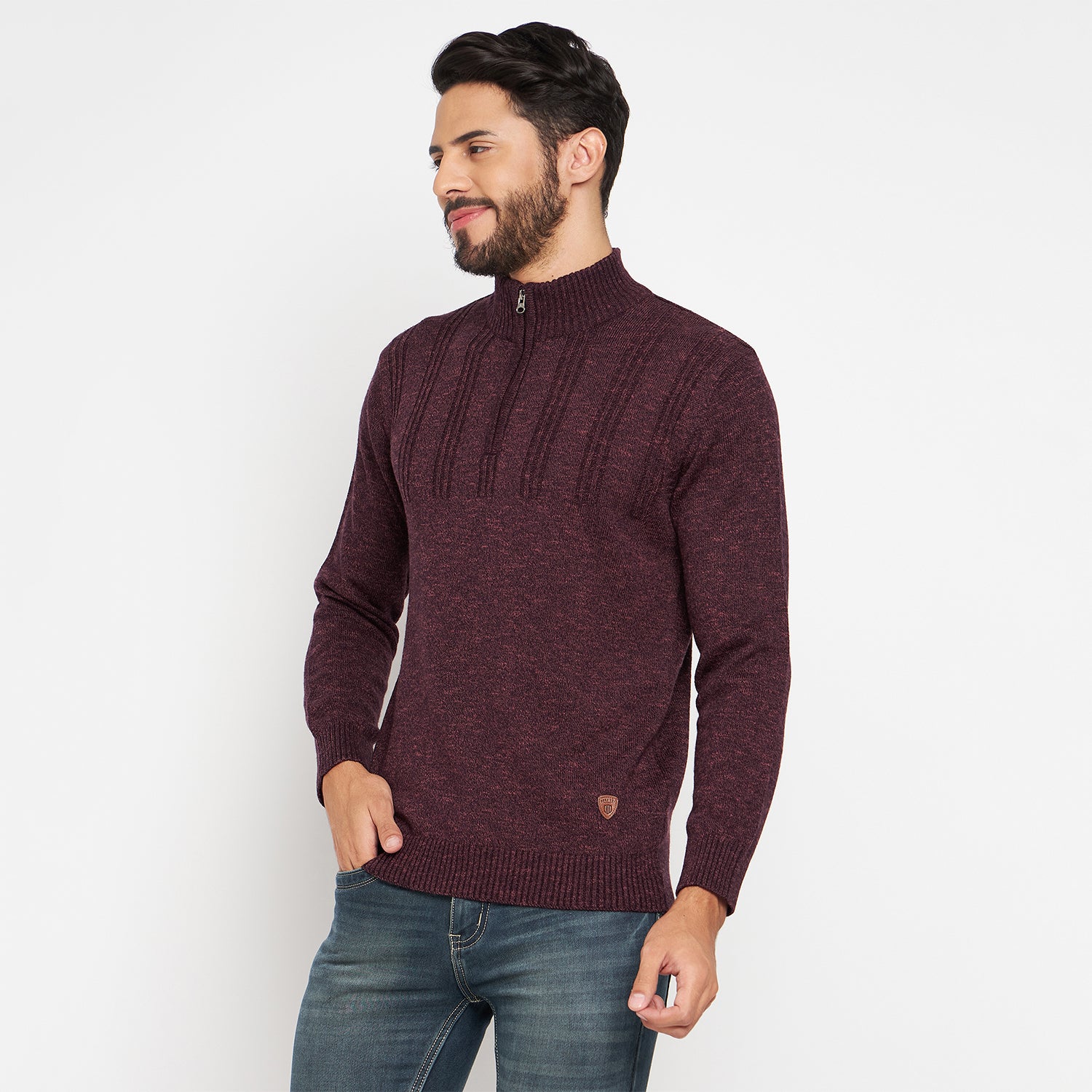 Duke Urban Men Full Sleeve High Neck Pullover (SDS2081)