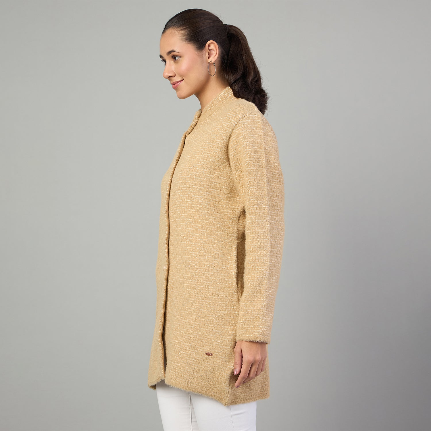 Duke Urban Women Long Coat Shortstyle Cardigan (ONSDS108)