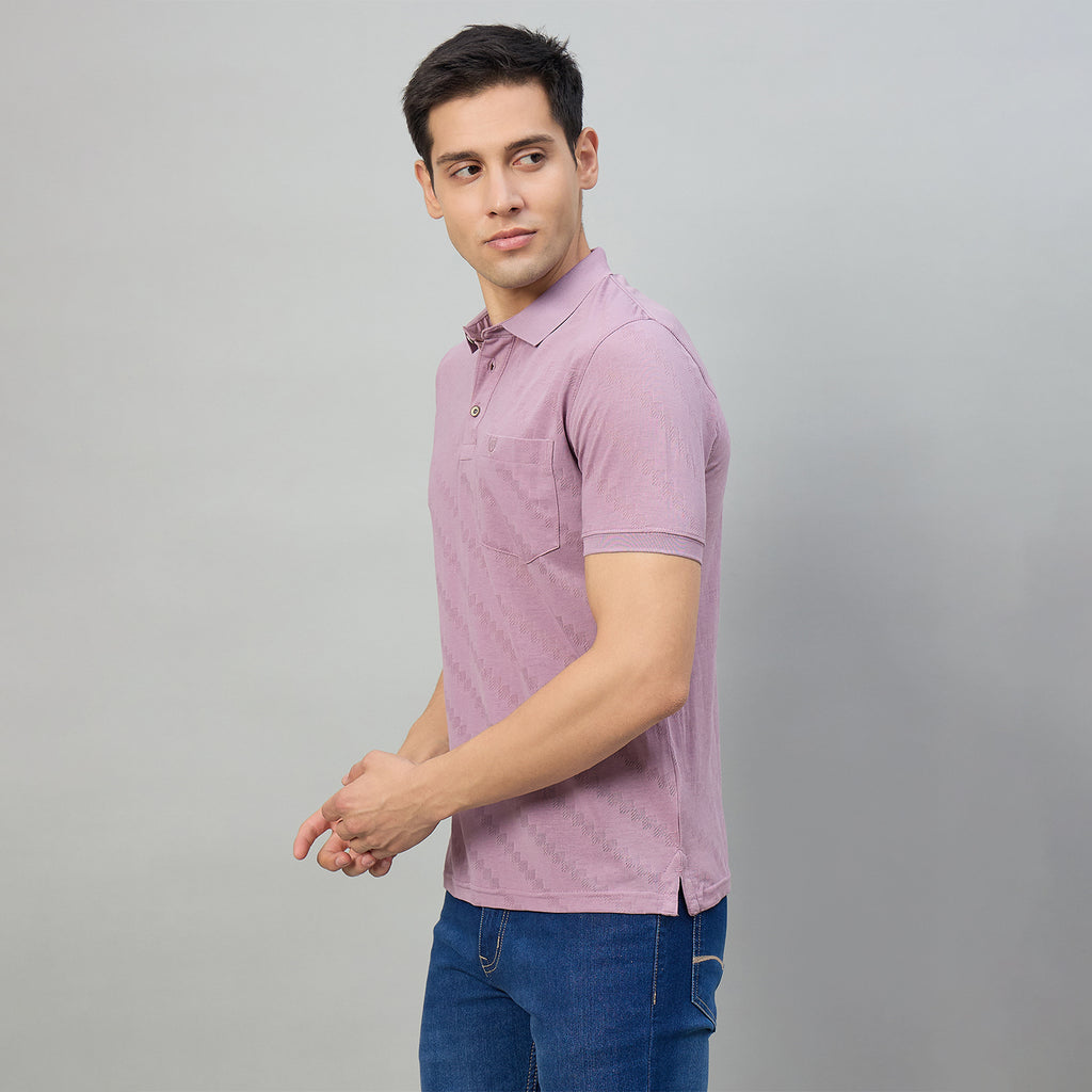 Duke Men Half Sleeve Cotton Regualr Fit Casual T-shirt (LF7978)
