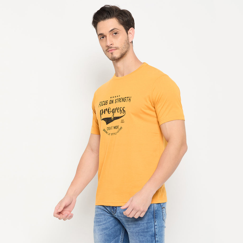 Duke Urban Men Half Sleeve Cotton Pack of 3 T-shirts  (ONSDVP42)