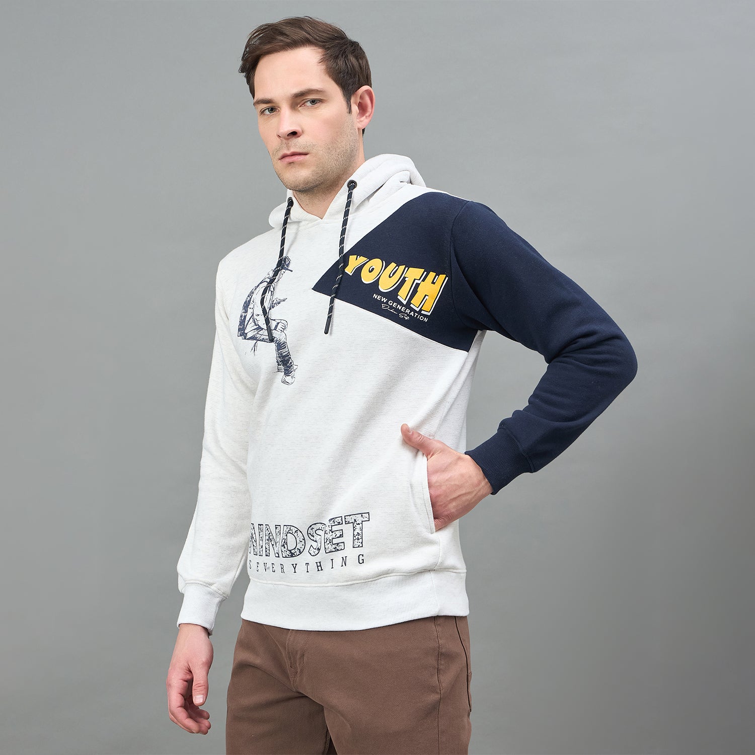 Duke Urban Men Hooded Sweatshirt (LF6240)