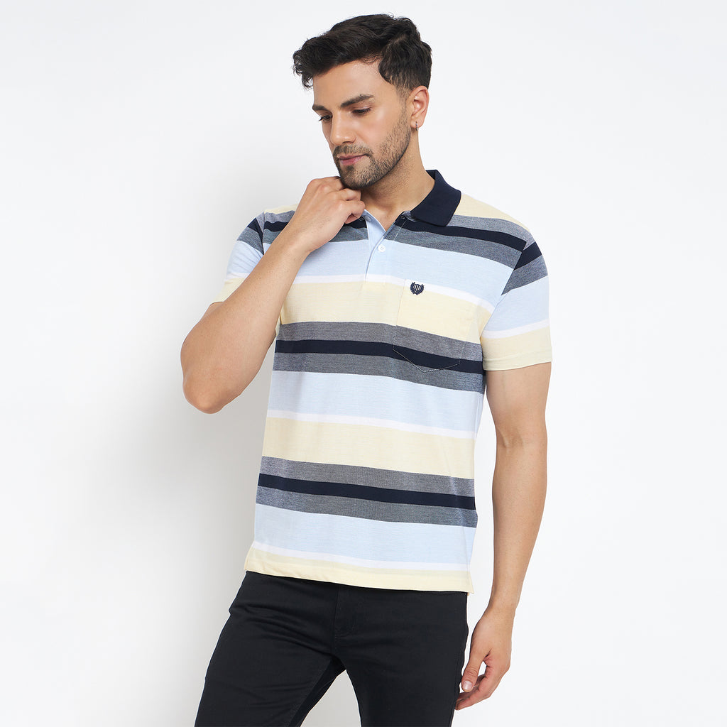 Duke Stardust Men Half Sleeve Cotton T-shirt (MLF1115)