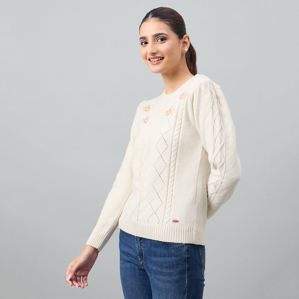 Duke Urban Women Full Sleeve RoundNeck Pullover (SDS1405)