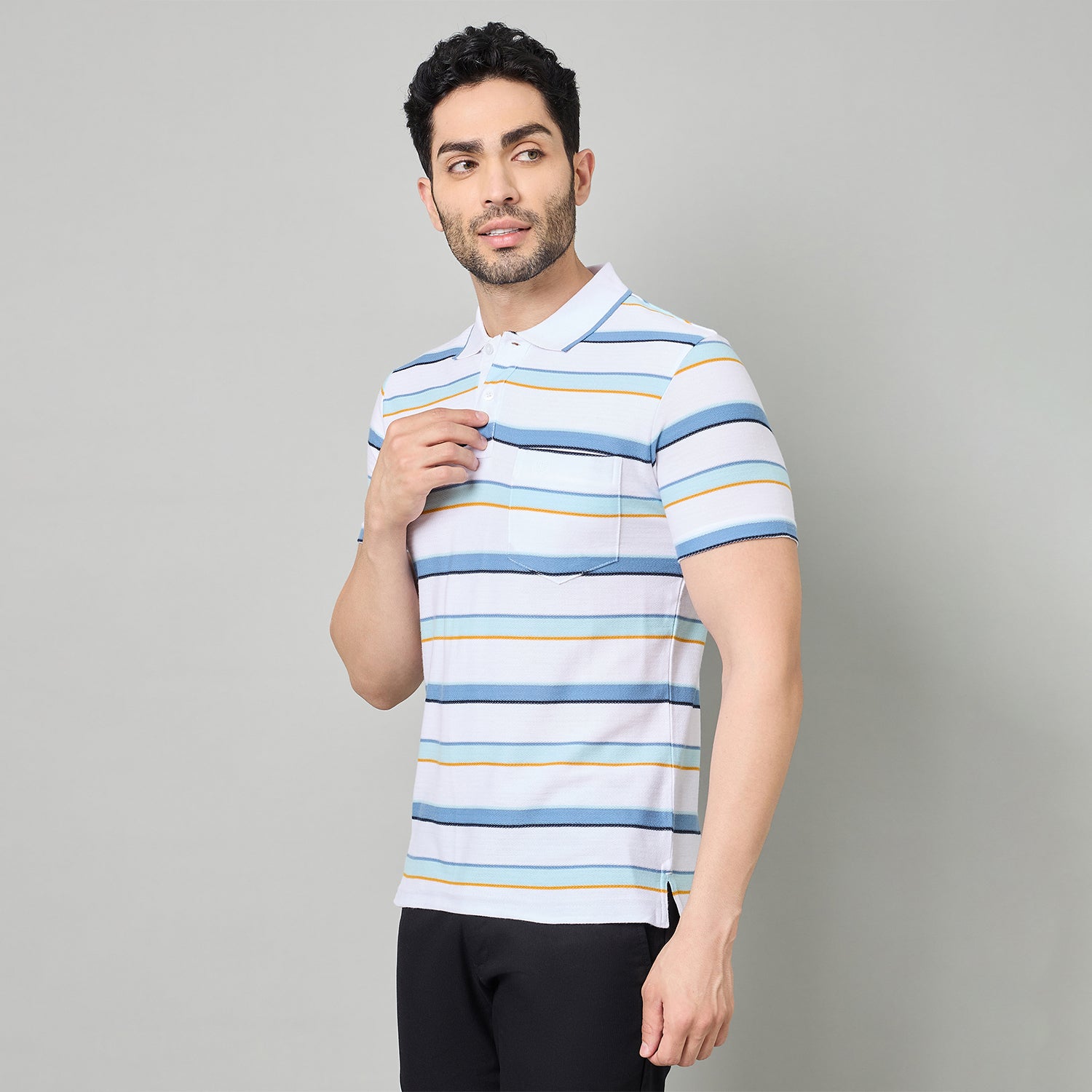 Duke Urban Men Half Sleeve Cotton Tshirt (LF7652)