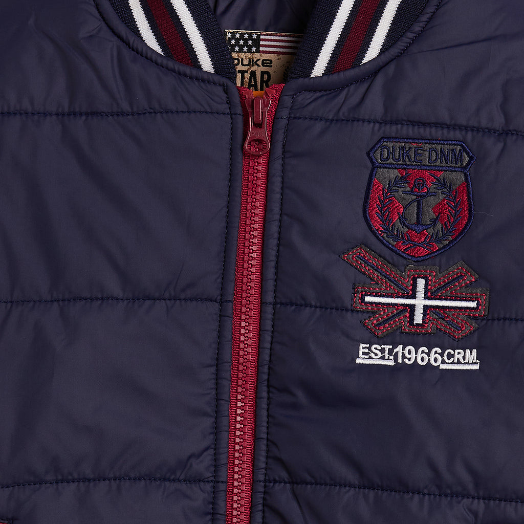 Duke Stardust Boys Full Sleeve Colorblock Jacket (SDZ1183)