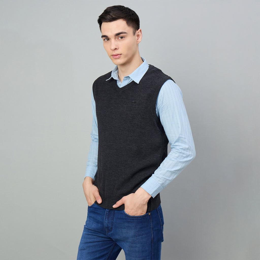 Duke Urban Men Sleeveless V-Neck Sweater (SDS5000)