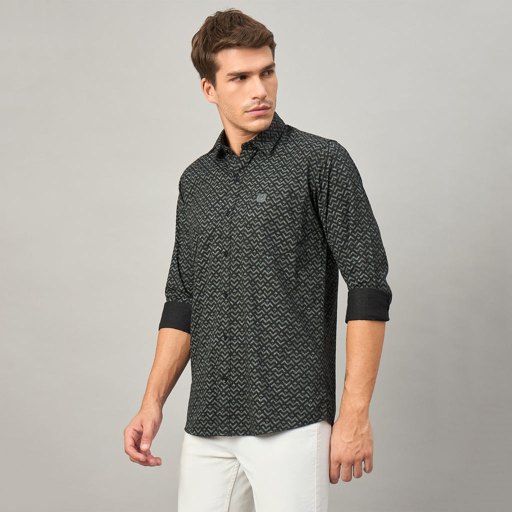 Duke Urban Men Full Sleeve Cotton Shirt (SDO6PRIC)