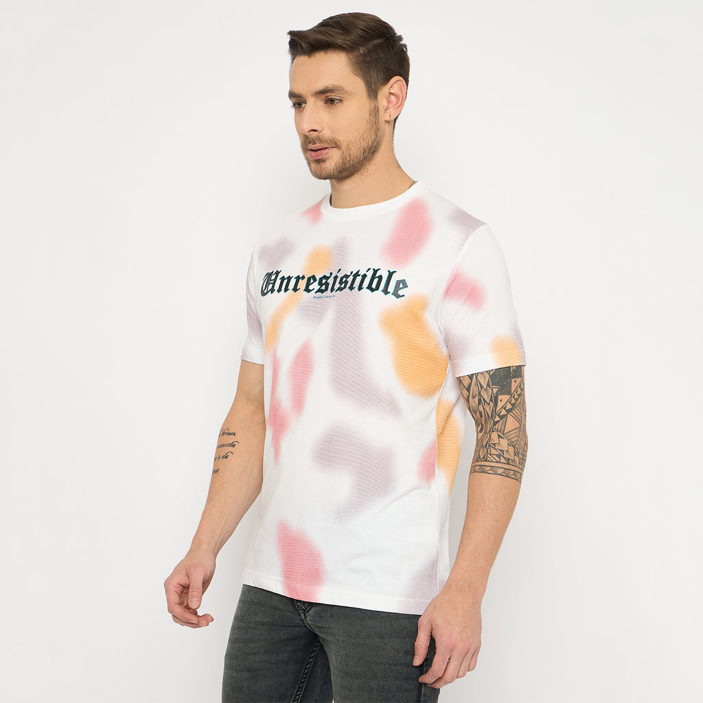 Duke Urban Men Half Sleeve Cotton Tshirt (LF7417)