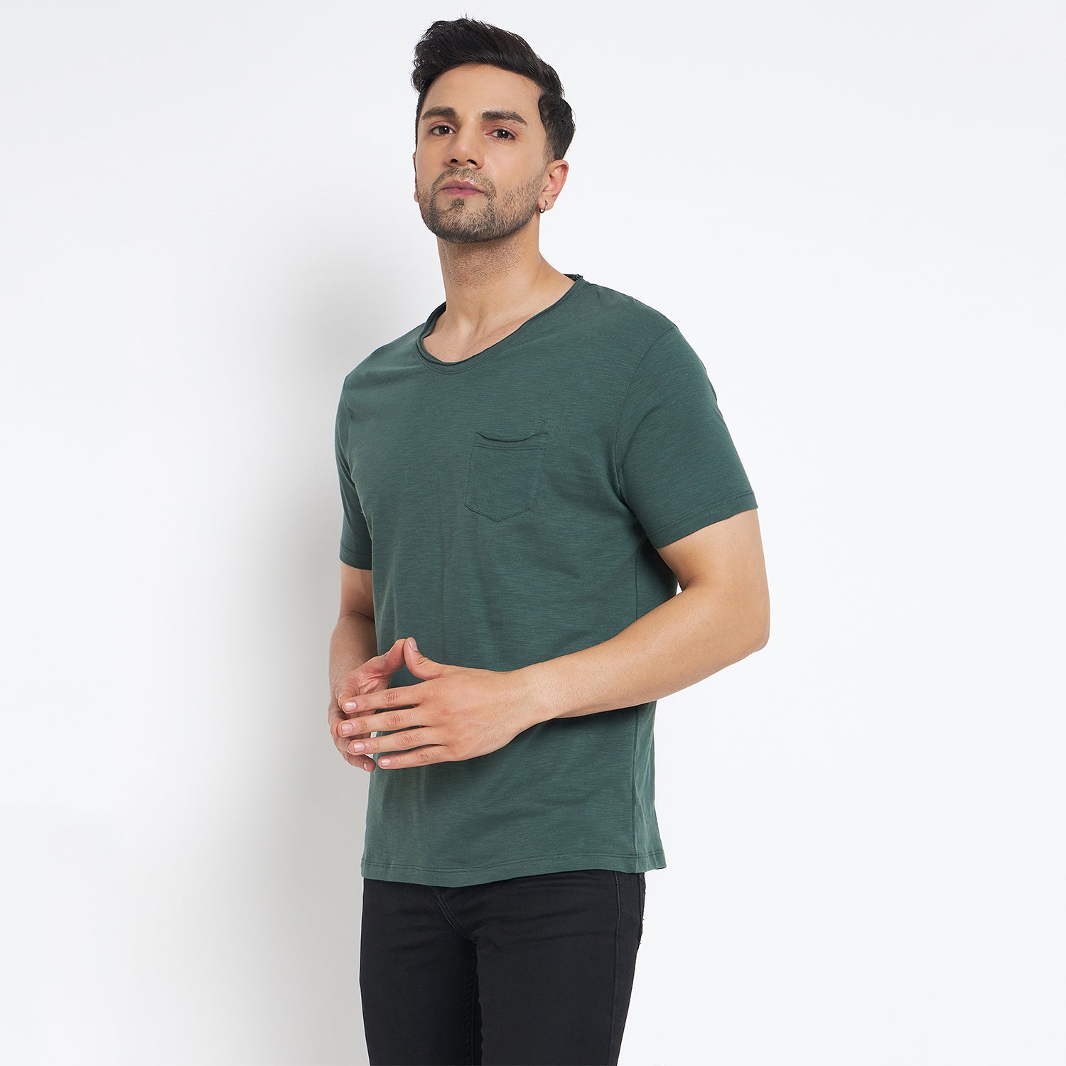 Duke Stardust Men Half Sleeve Cotton T-shirt (LF5252)