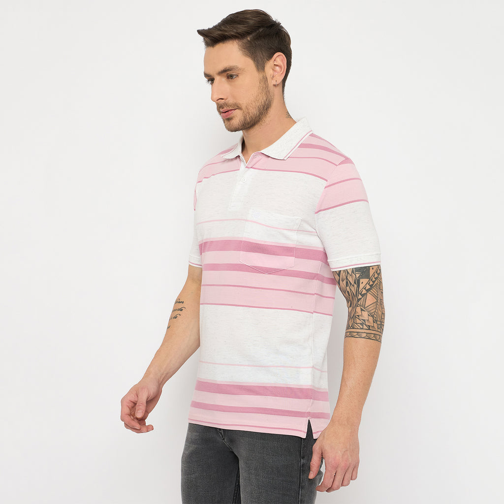 Duke Urban Men Half Sleeve Cotton Tshirt (LF7379)