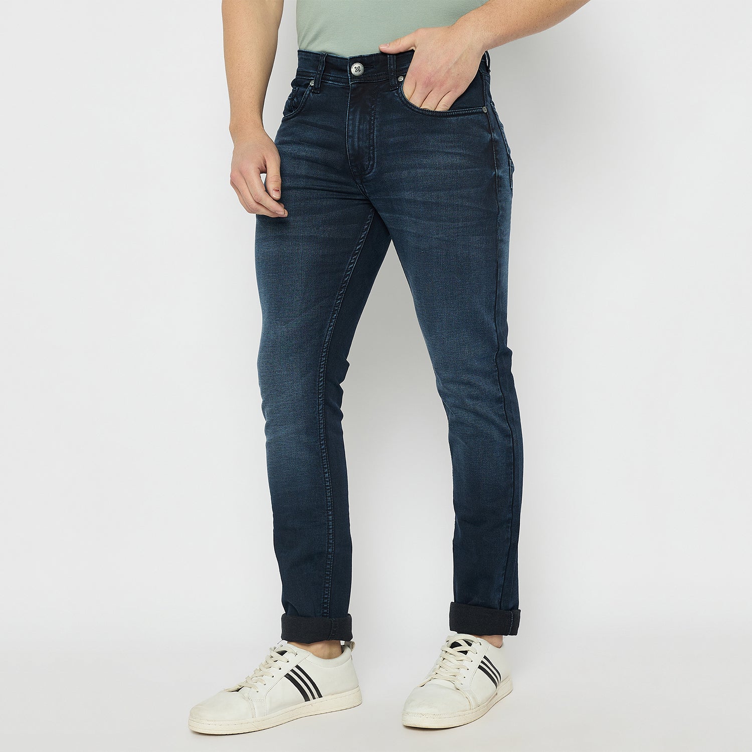 Duke Urban Men Narrow Bottom Stretchable Jeans (SDD5726N)