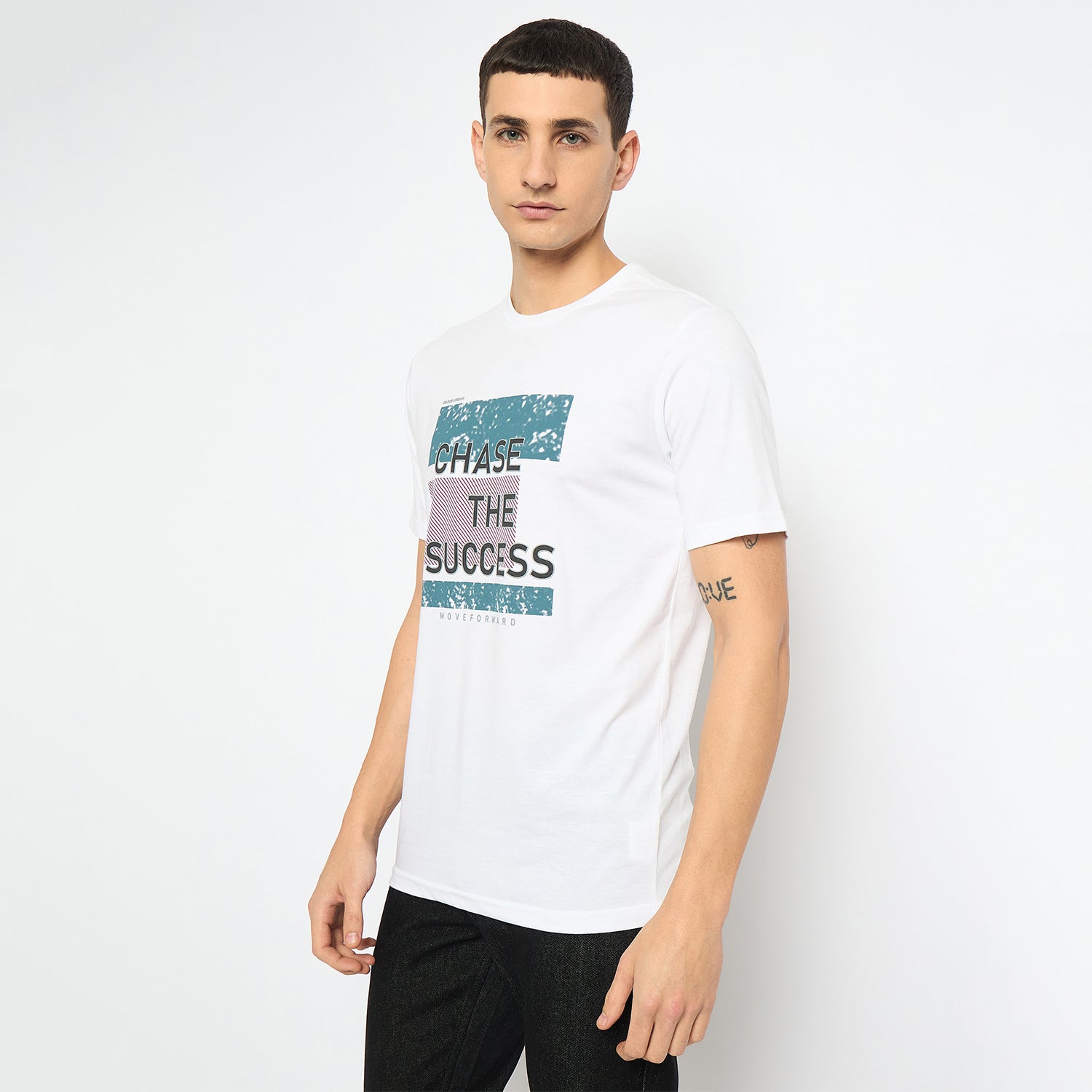 Duke Urban Men Half Sleeve Cotton Tshirt (LF7163)