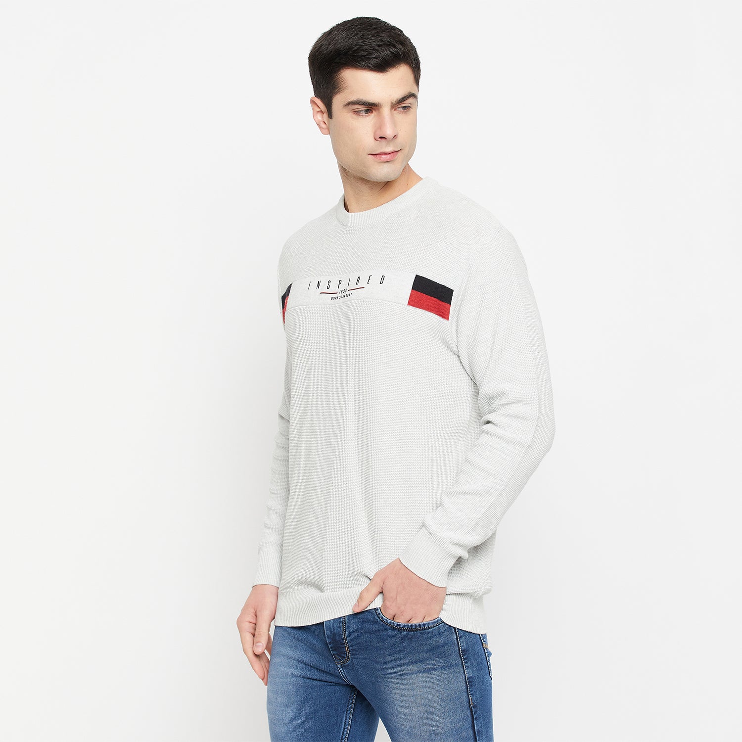 Duke Urban Men Full Sleeve Round Neck Pullover (SDS674)