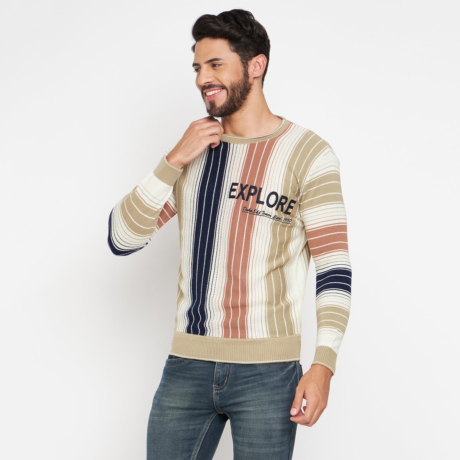 Duke Urban Men Full Sleeve Round Neck Pullover (SDS2015)