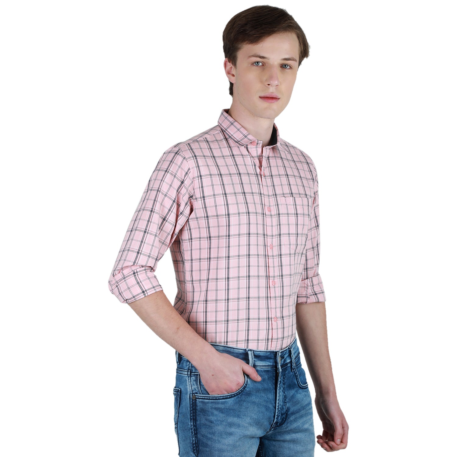 Duke Stardust Men Full Sleeve Cotton Shirt (SDO7CKDD)