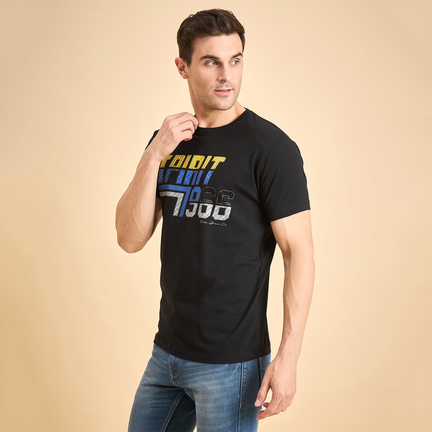 Duke Urban Men Half Sleeve Cotton Tshirt (ON1468)