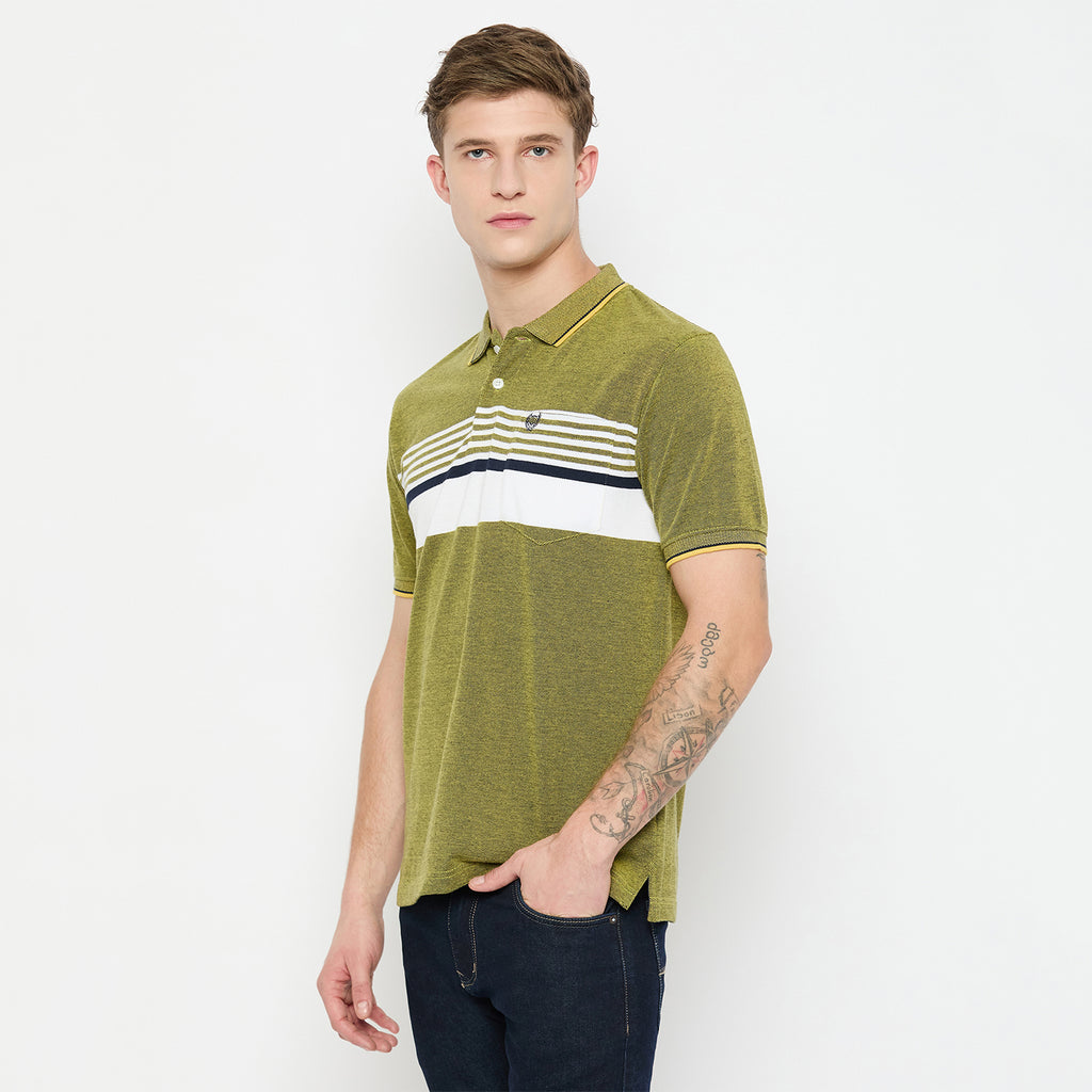 Duke Urban Men Half Sleeve Cotton Tshirt (LF5879)