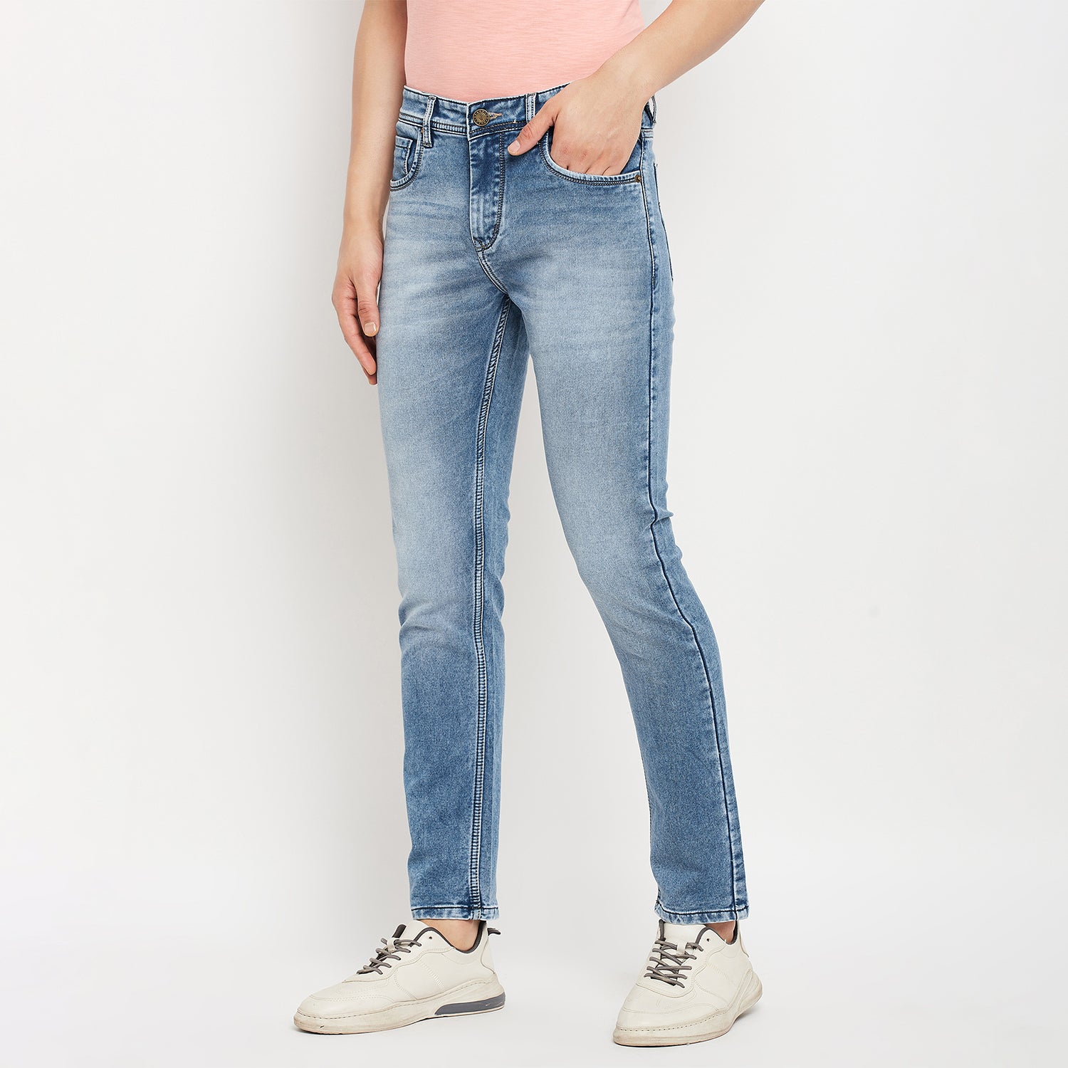 Duke Urban Men Slim Fit Stretchable Jeans (SDD5502)
