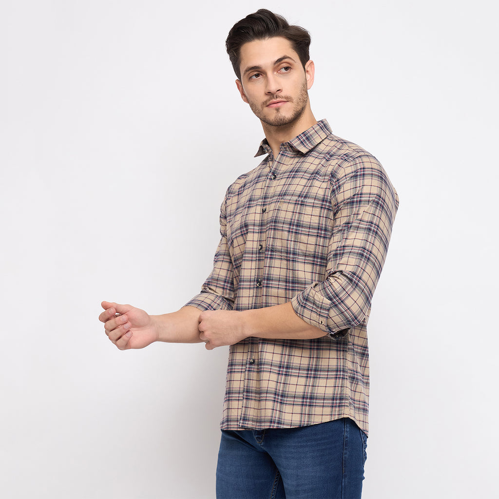 Duke Urban Men Full Sleeve Cotton Shirt (SDO8CKOK)