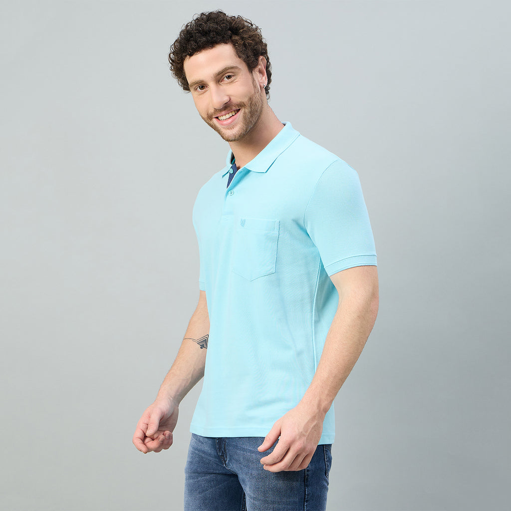 Duke Urban Men Smart Fit Solid Polo Tshirt (ONSD39) (More Colors)