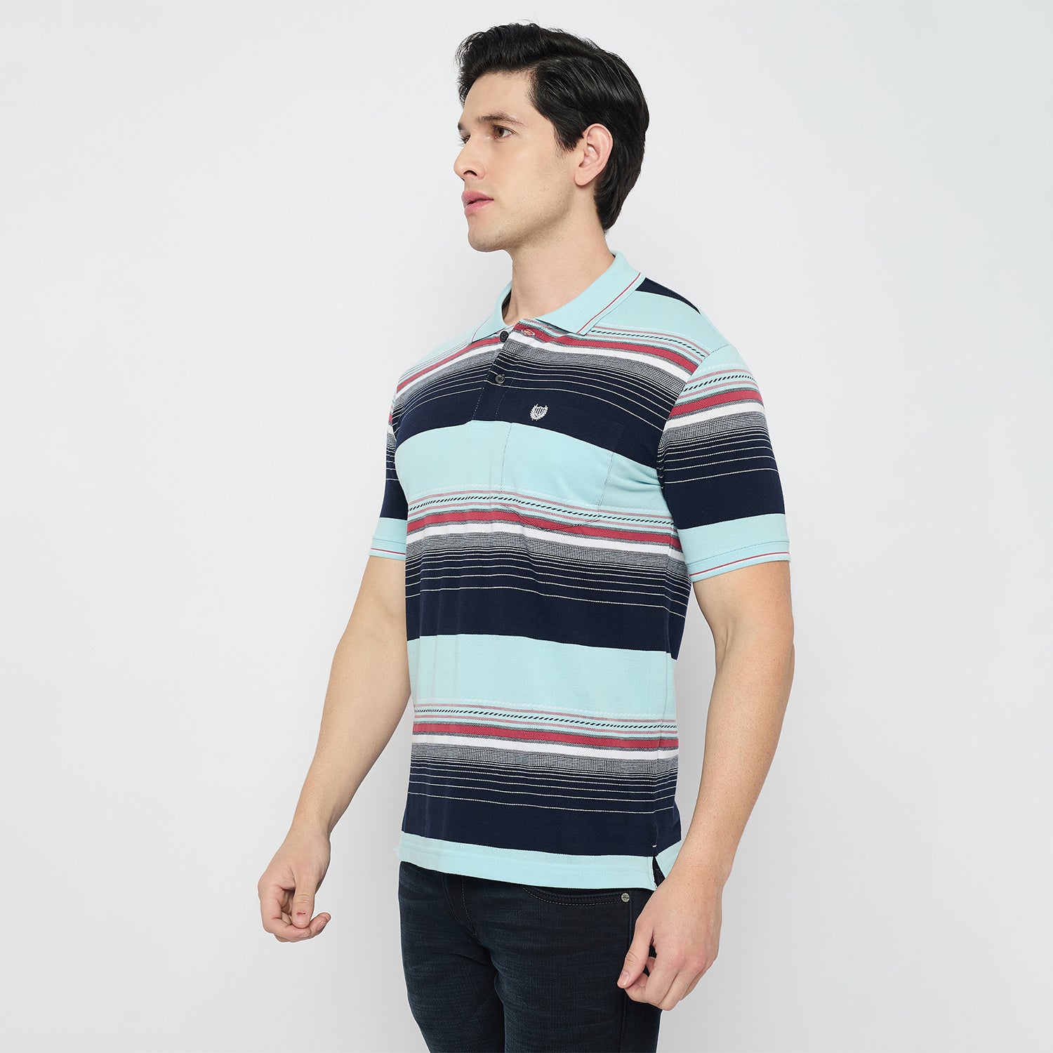 Duke Urban Men Half Sleeve Cotton Polo Tshirt (LF7384)