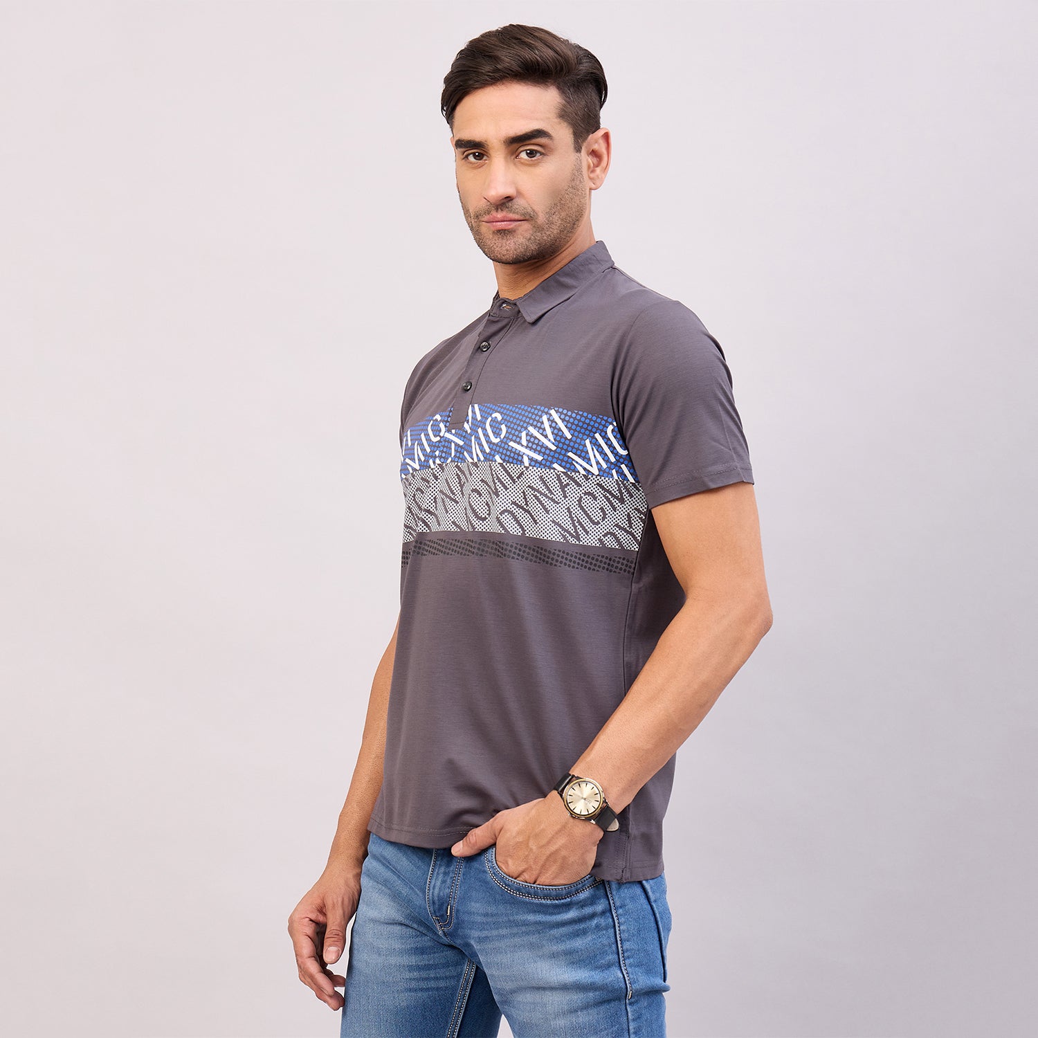 Duke Urban Men Half Sleeve Cotton Polo Tshirt (ON1453)
