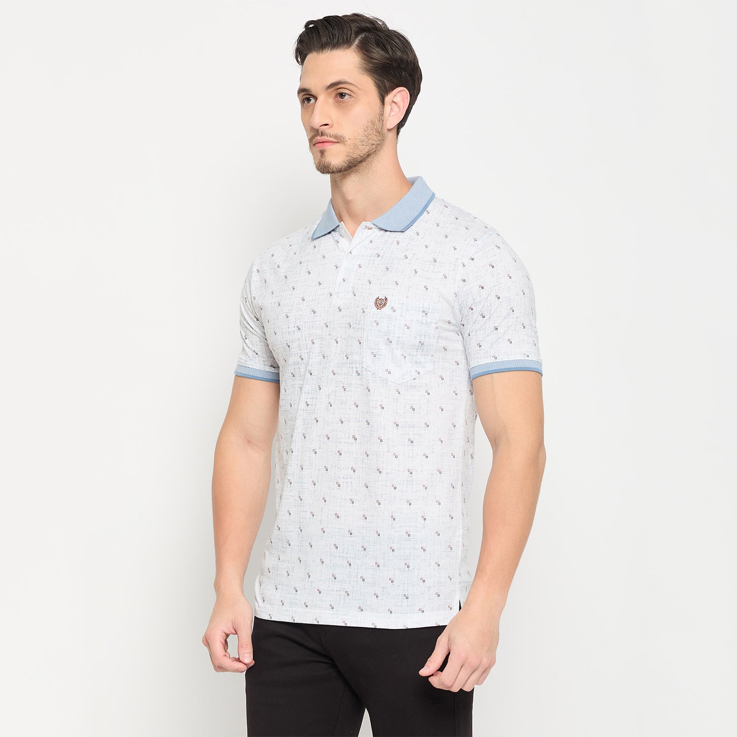 Duke Stardust Men Half Sleeve Cotton T-shirt (LF7180)