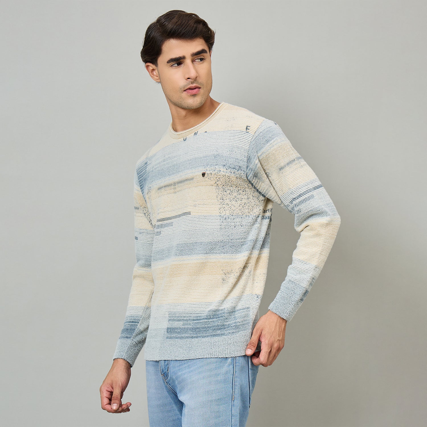 Duke Urban Men Full Sleeve Classic round neck sweater (SDS2283)