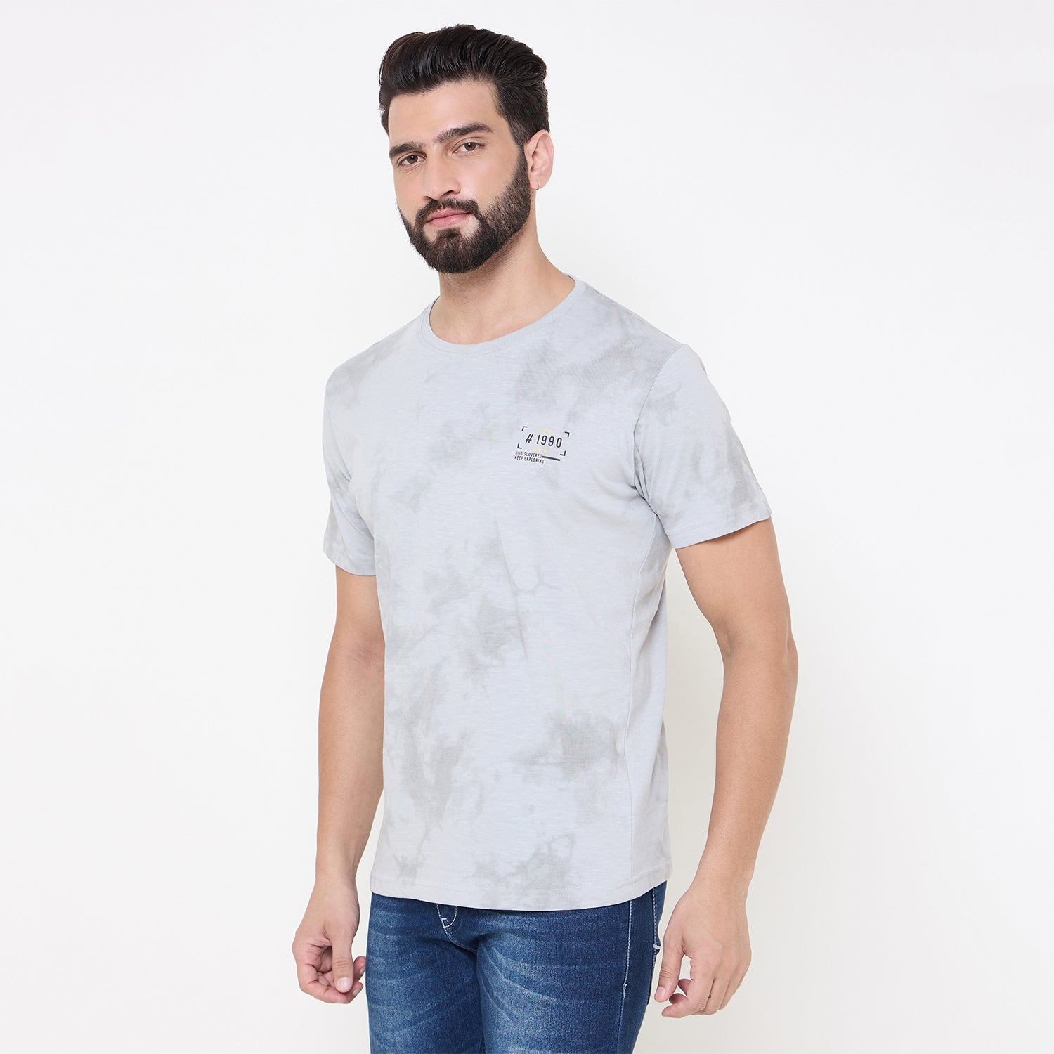 Duke Urban Men Half Sleeve Cotton T-shirt (LF6082T)