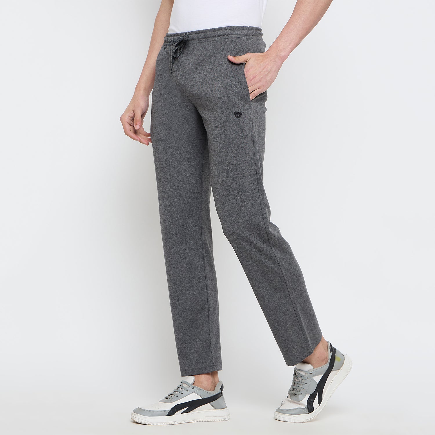 Duke Urban Men Solid Regular Track Pant (LF9000S)